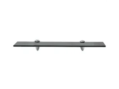 Estantes de pared 2 uds Cristal 50x10 cm 8 mm