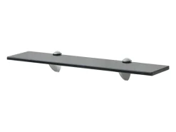 Estantes de pared 2 uds Cristal 50x20 cm 8 mm