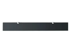 Estantes de pared 2 uds Cristal 80x10 cm 8 mm