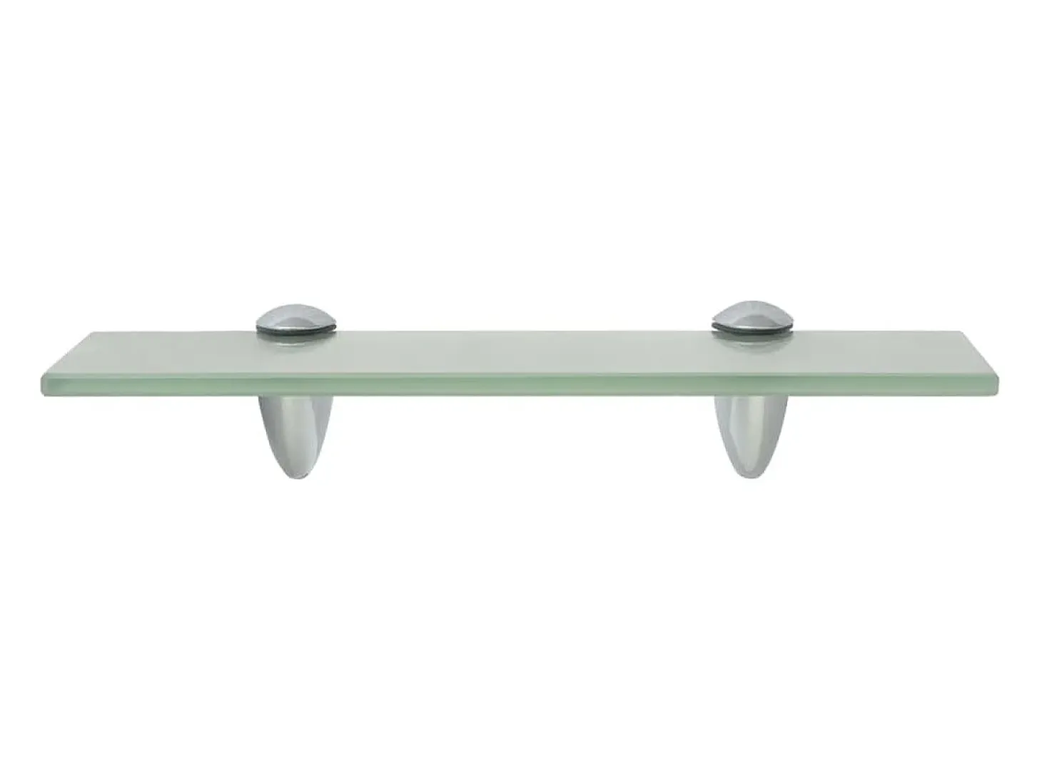 Estantes de pared 2 uds Cristal 30 x 10 cm 8 mm