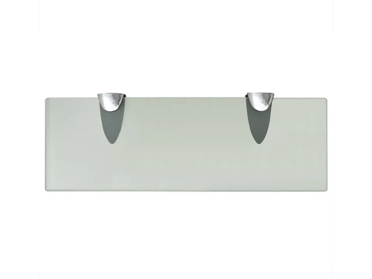 Estantes de pared 2 uds Cristal 30 x 10 cm 8 mm