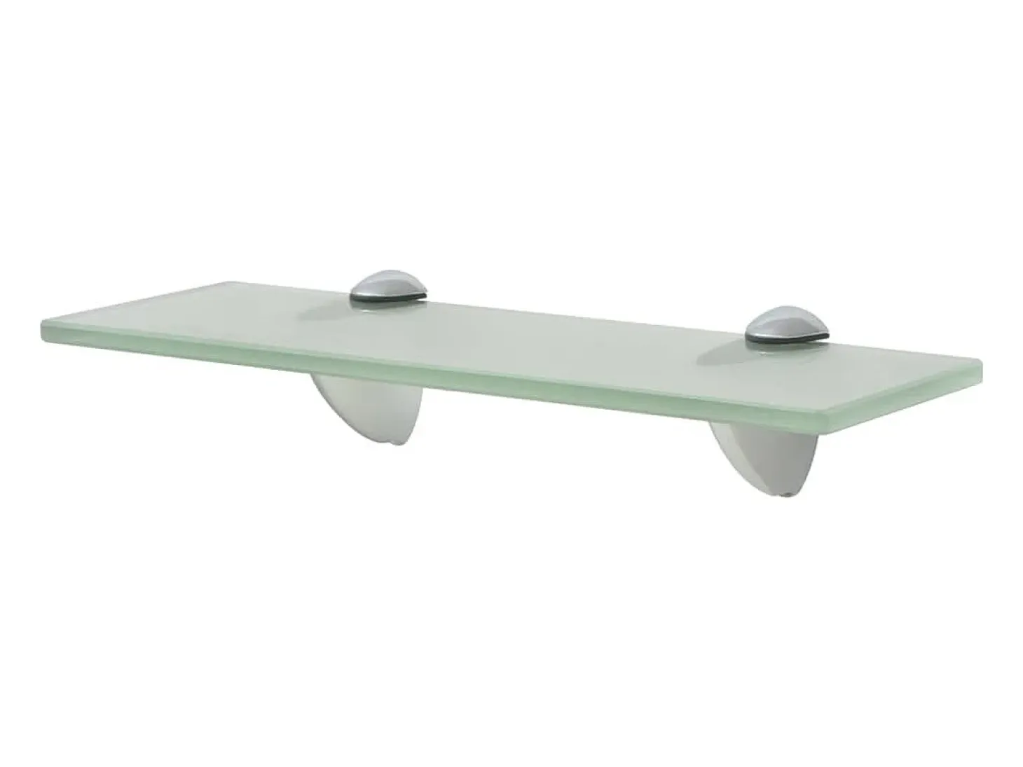 Estantes de pared 2 uds Cristal 30 x 10 cm 8 mm
