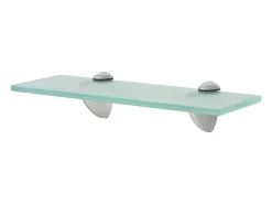 Estantes de pared 2 uds Cristal 30 x 10 cm 8 mm