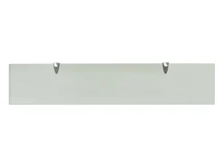 Estantes de pared 2 uds Cristal 100x20 cm 8 mm