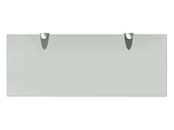 Estantes de pared 2 uds Cristal 50x20 cm 8 mm