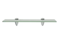 Estantes de pared 2 uds Cristal 40x20 cm 8 mm