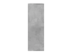 Estantes de pared de contrachapada gris hormigón 104x20x58,5 cm