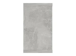 estantes de pared en forma de cubo de madera de ingeniería de color gris hormigón