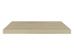Estantes de pared flotantes 2 piezas roble 60x23,5x3,8 cm MDF