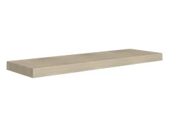Estantes de pared flotantes 4 piezas Roble 80x23,5x3,8 cm MDF