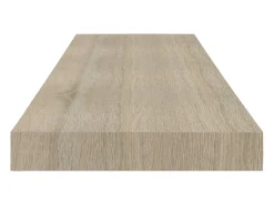 Estantes de pared flotantes 4 piezas Roble 80x23,5x3,8 cm MDF