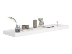 Estantes de pared flotantes 4 piezas blanco 90x23,5x3,8 cm MDF