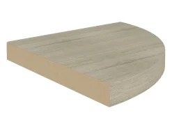 Estantes Esquineros Flotantes 4 uds Roble 35x35x3,8 cm MDF