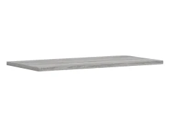 Estantes pared 4 uds madera ingeniería gris Sonoma 60x30x1,5 cm ES874344