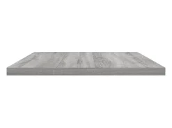 Estantes pared 4 uds madera ingeniería gris Sonoma 60x30x1,5 cm ES874344