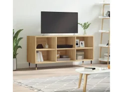 Farmington Hills Mueble de TV madera de ingeniería roble Sonoma 103,5x30x50 cm