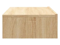 Felizia Mueble de TV con luces LED roble Sonoma 60x35x15,5 cm