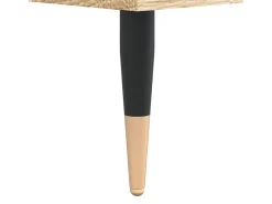 Fouzia Mueble para TV madera de ingeniería roble Sonoma 150x30x50 cm