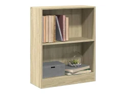 Freekje Estantería madera de ingeniería roble Sonoma 60x24x76 cm