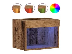 Gabinete de TV 2 pcs Madera vieja 40 x 30 x 30 cm