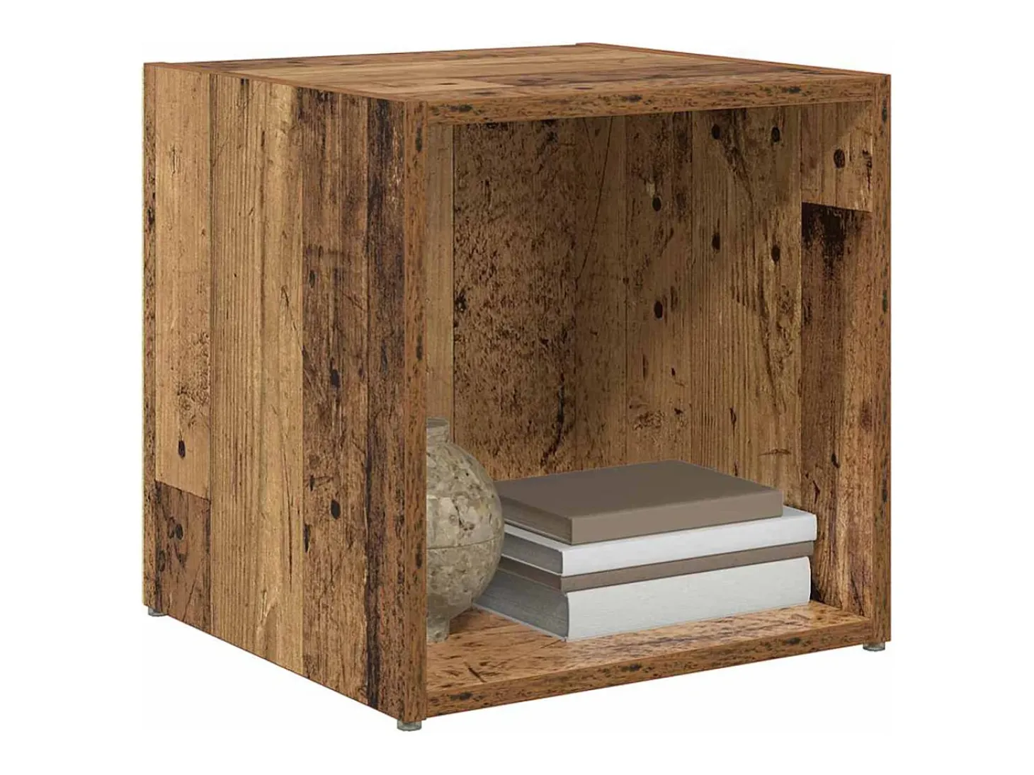 Gabinete de TV 4 pcs Marrón 37 x 35 x 37 cm