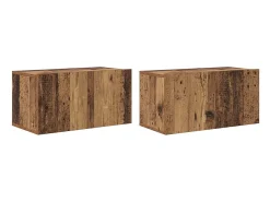 Gabinete de TV 2 pcs Multicolor 60 x 30 x 30 cm
