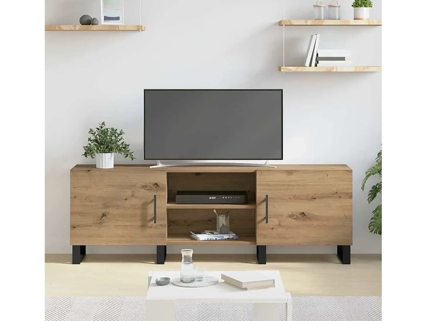 Gabinete de TV 150 x 30 x 50 cm Madera contrachapada