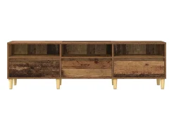 Gabinete de TV con cajón Madera vieja 150 x 30 x 45 cm