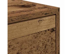Gabinete de TV con cajón Madera vieja 100 x 31 x 25.5 cm