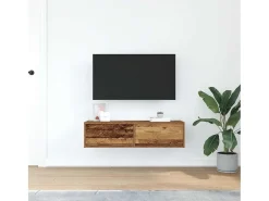 Gabinete de TV con cajón Madera vieja 100 x 31 x 25.5 cm