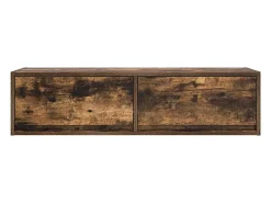 Gabinete de TV con cajón Roble ahumado 100 x 31 x 25.5 cm