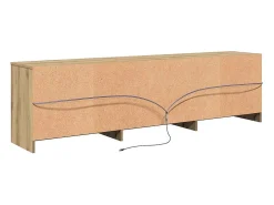 Gabinete de TV Marrón 181 x 34 x 50 cm Madera contrachapada