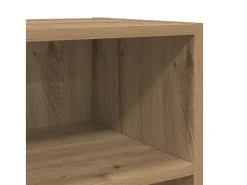 Gabinete de TV Marrón 69.5 x 30 x 50 cm Madera contrachapada
