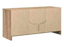 Gabinete de TV Marrón 100 x 34 x 50 cm Madera contrachapada