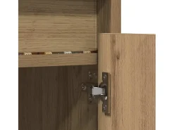 Gabinete de TV Marrón 100 x 34 x 50 cm Madera contrachapada