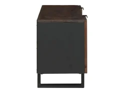 Gabinete de TV Marrón 105 x 33 x 46 cm madera maciza de mango