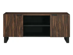Gabinete de TV Marrón 105 x 33 x 46 cm madera maciza de mango