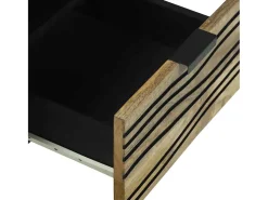 Gabinete de TV Marrón 70 x 33 x 46 cm madera maciza de mango