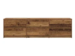 Gabinete de TV Marrón 180 x 34 x 50 cm Madera contrachapada