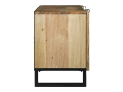 Gabinete de TV Marrón 105 x 33 x 46 cm madera maciza de mango