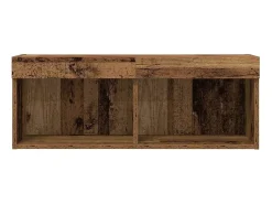 Gabinete de TV Montaje en la pared Madera vieja 80 x 30 x 30 cm