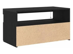 Gabinete de TV Negro 75 x 35 x 40 cm Madera contrachapada