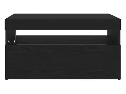Gabinete de TV Negro 75 x 35 x 40 cm Madera contrachapada