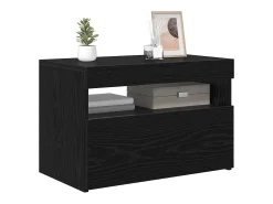 Gabinete de TV Negro 60 x 35 x 40 cm Madera contrachapada