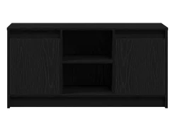 Gabinete de TV Negro 100 x 34 x 50 cm Madera contrachapada