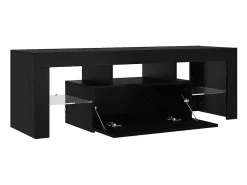 Gabinete de TV Negro 120 x 35 x 40 cm Madera contrachapada