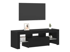Gabinete de TV Negro 120 x 35 x 40 cm Madera contrachapada