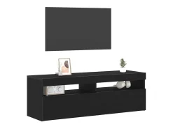Gabinete de TV Negro 120 x 35 x 40 cm Madera contrachapada