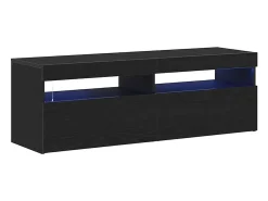 Gabinete de TV Negro 120 x 35 x 40 cm Madera contrachapada