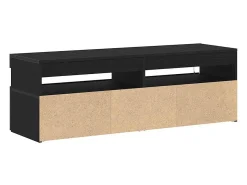 Gabinete de TV Negro 120 x 35 x 40 cm Madera contrachapada